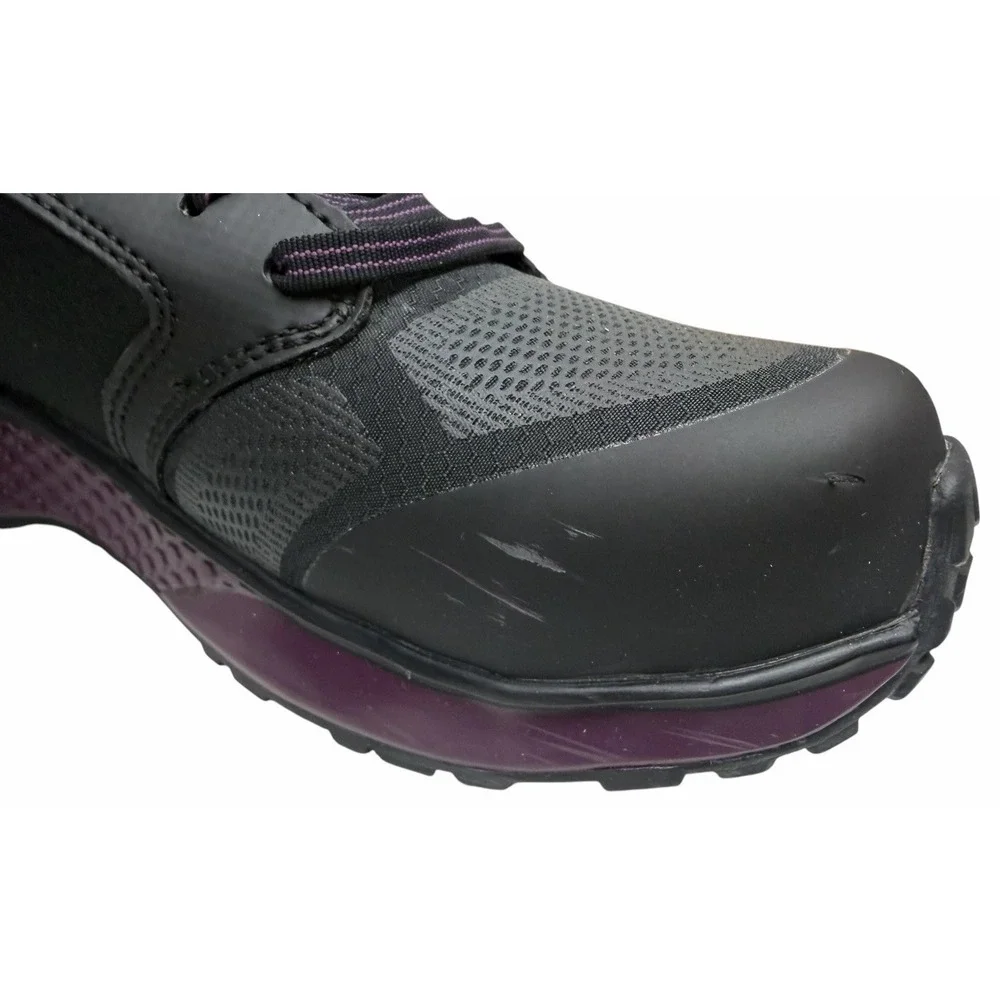 Timberland PRO Reaxion Women's‎ 8.5 Composite Toe Work Shoes Black Purple New